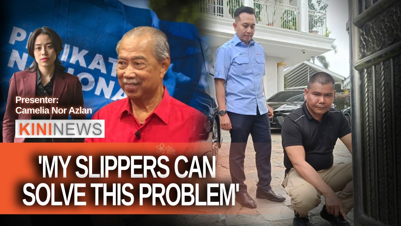 #KiniNews: Jamal to auction slippers to settle costs owed to Teresa; PN council meeting cancelled