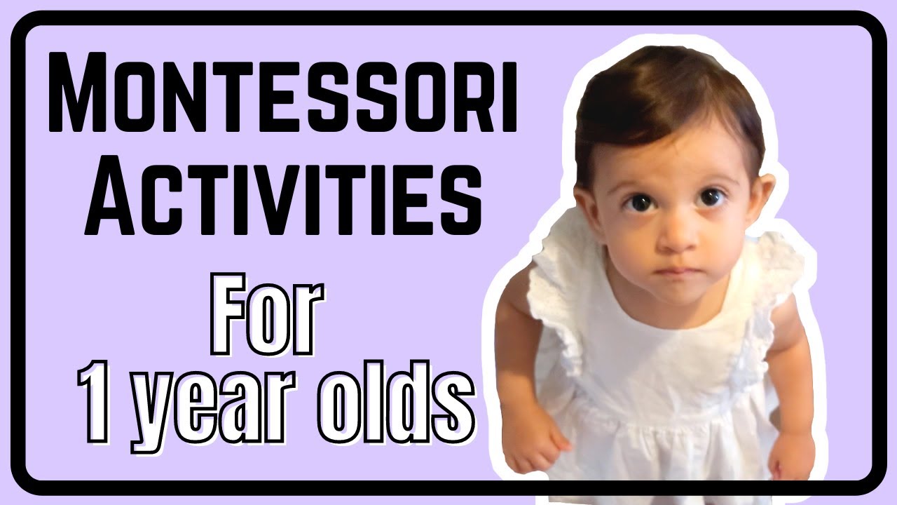 Montessori Activities For 1 Year Olds // Practical Life Skills