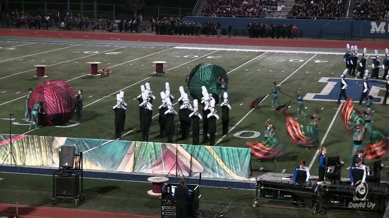 Mooresville High School Marching Band at Mooresville High School 10/15/2022