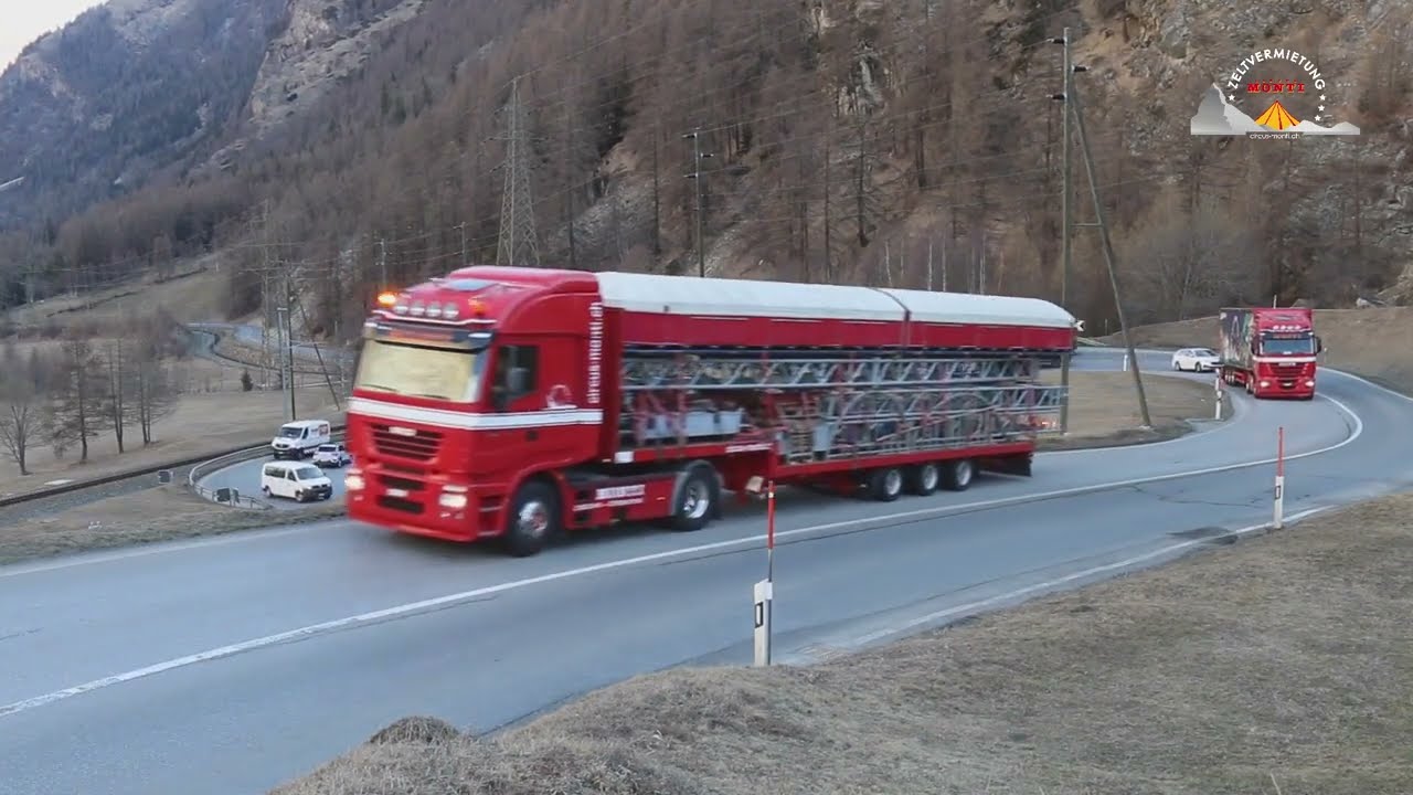 Impressionen Anfahrt und Aufbau in Zermatt 2022