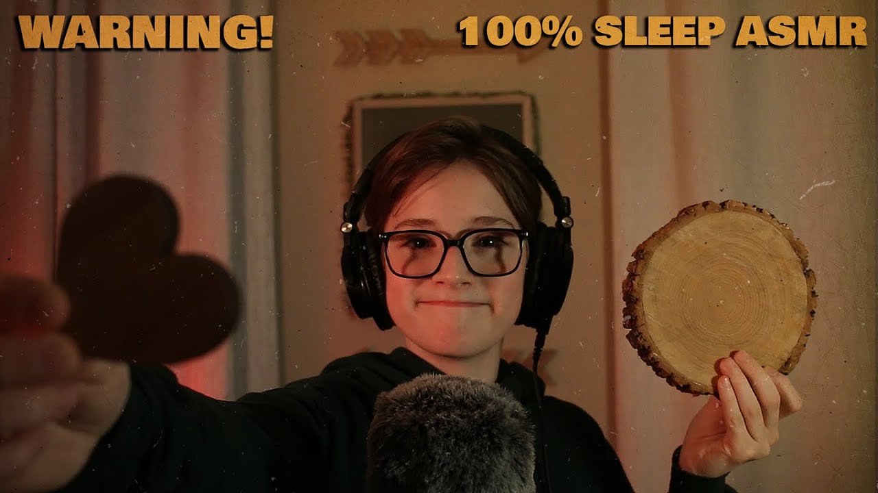 ⚠️WARNING⚠️ 100% Sleep ASMR - (Wooden Triggers)