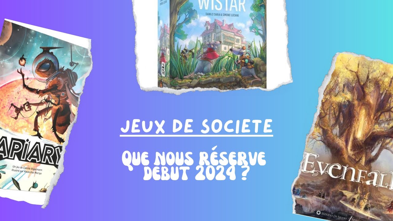 Jeux de soci&eacute;t&eacute; - Solo - Que nous r&eacute;serve d&eacute;but 2024 ?