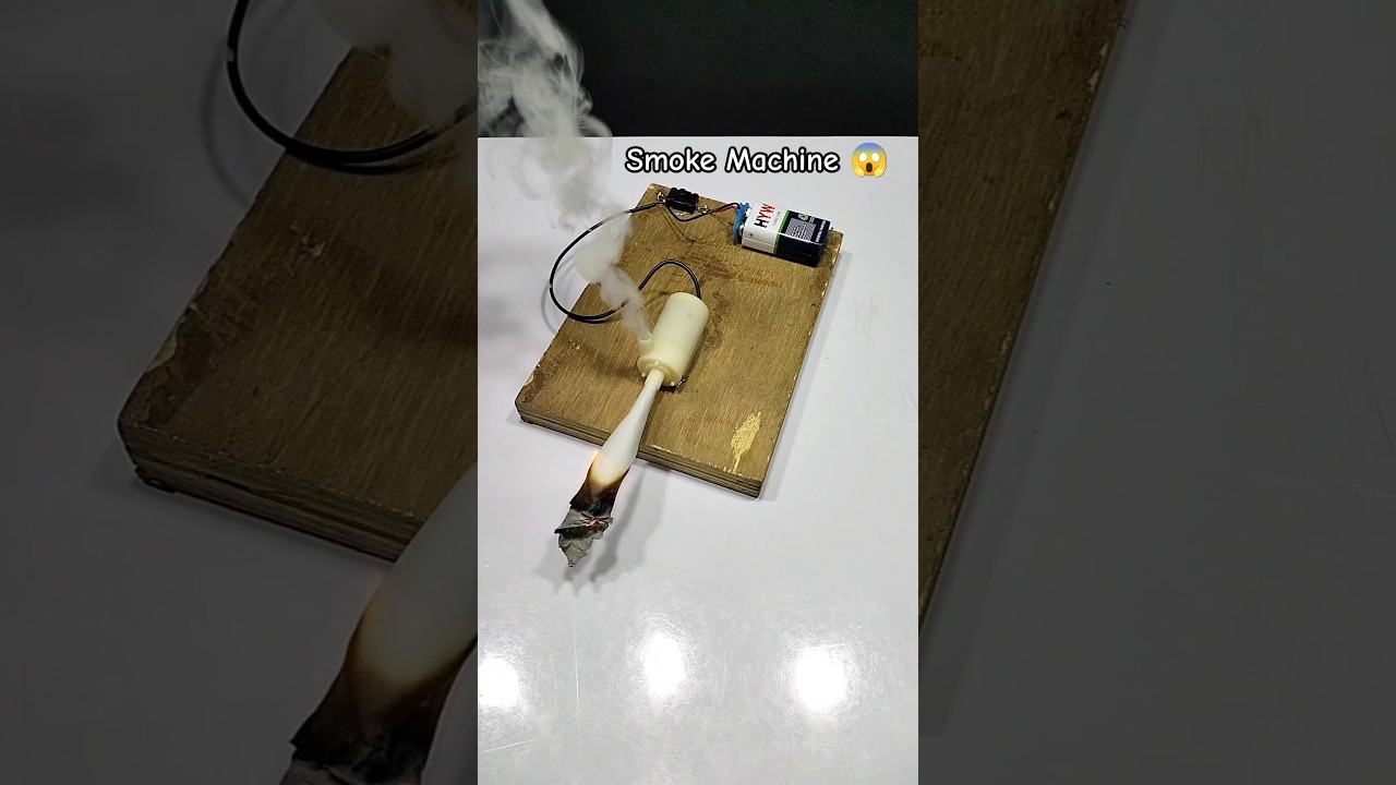How to make smoke machine with dc motor || Water pump se smoke machine kaise banaen #shorts #motor