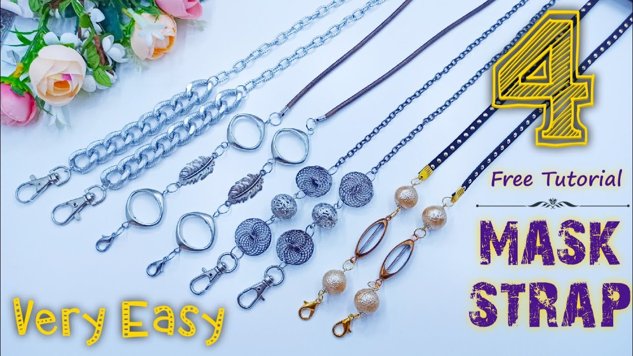 DIY Mask Strap Necklace - Tutorial Tali Masker Kalung