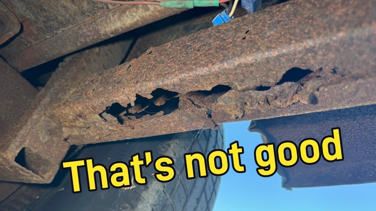 Rust repair on a trailer. Can I make it better?!