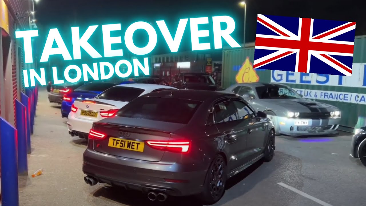 LONDON CAR MEET TAKEOVER - EPIC CARS