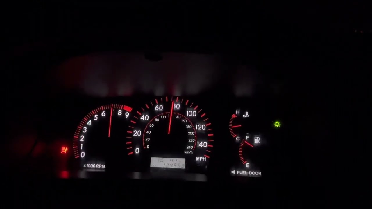 05 Corolla xrs 0-100