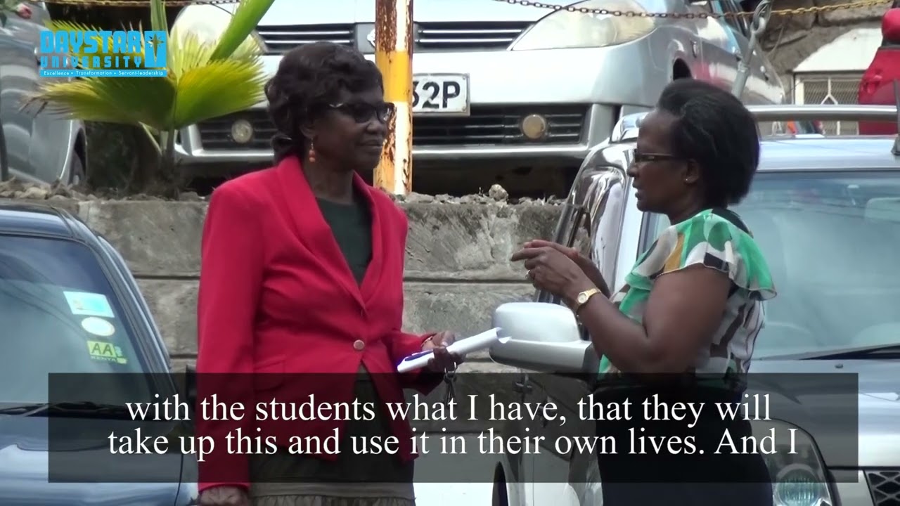 Daystar University - Dr. Jane Atieno Awiti [Retirement video]