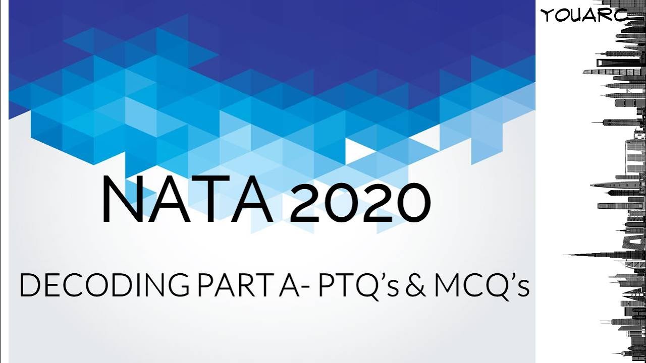 PTQ - Preferential Type Questions - 01 | STUDY WITH US | NATA 2020  | Most important Questions |