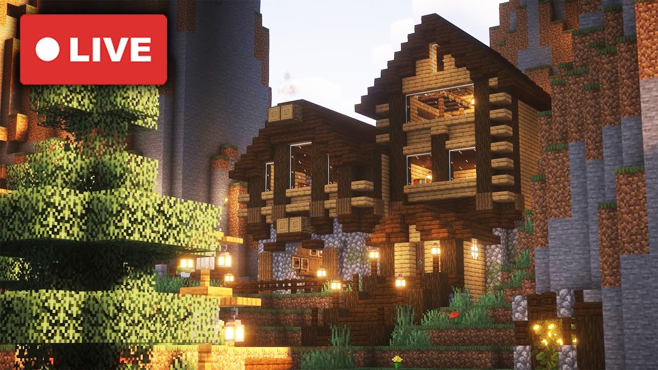 relax from all the noise and play minecraft with me