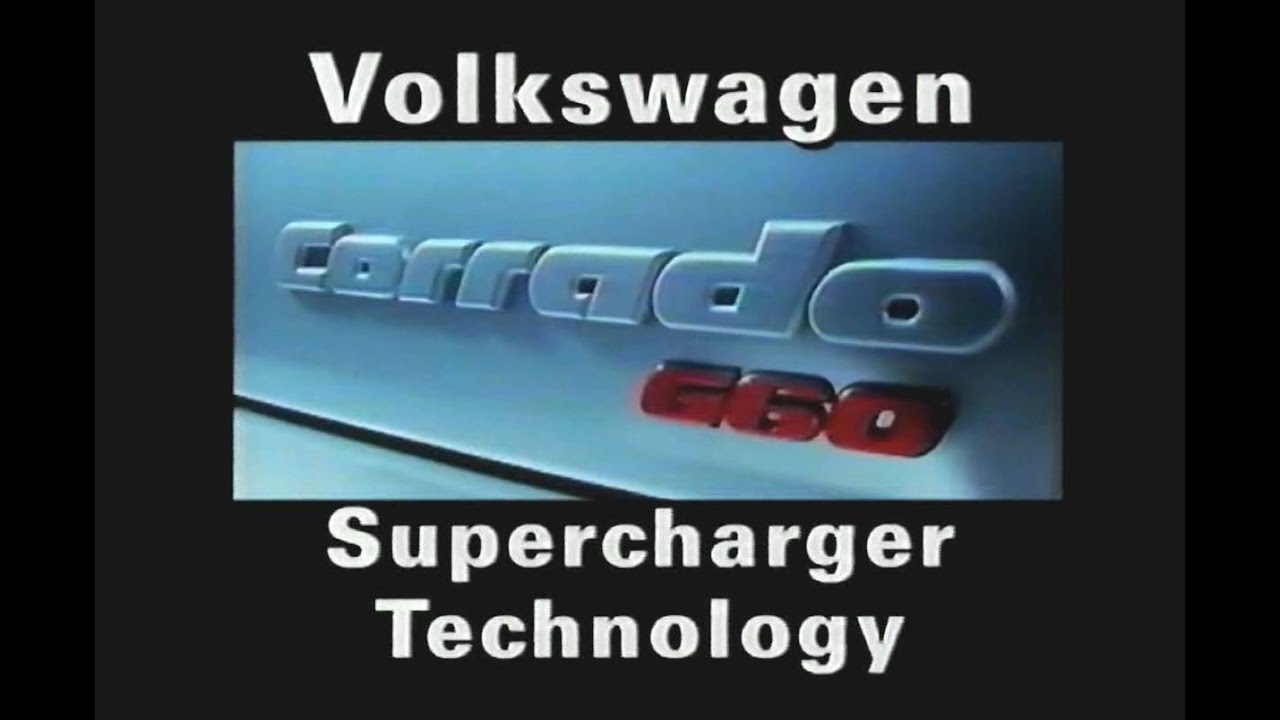 Volkswagen - The Volkswagen Corrado G60 - Supercharger Technology (1990)