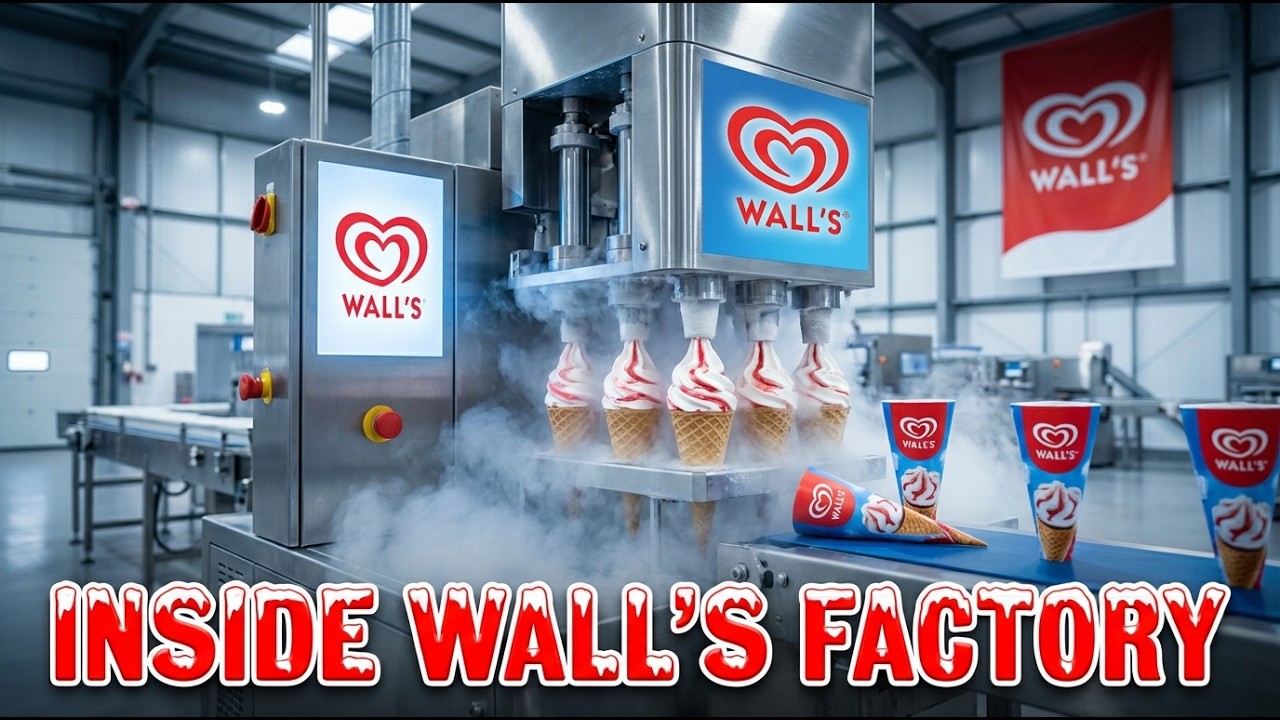 Inside Wall's Factory - How Ice Cream Is Made - Factory Secrets Revealed