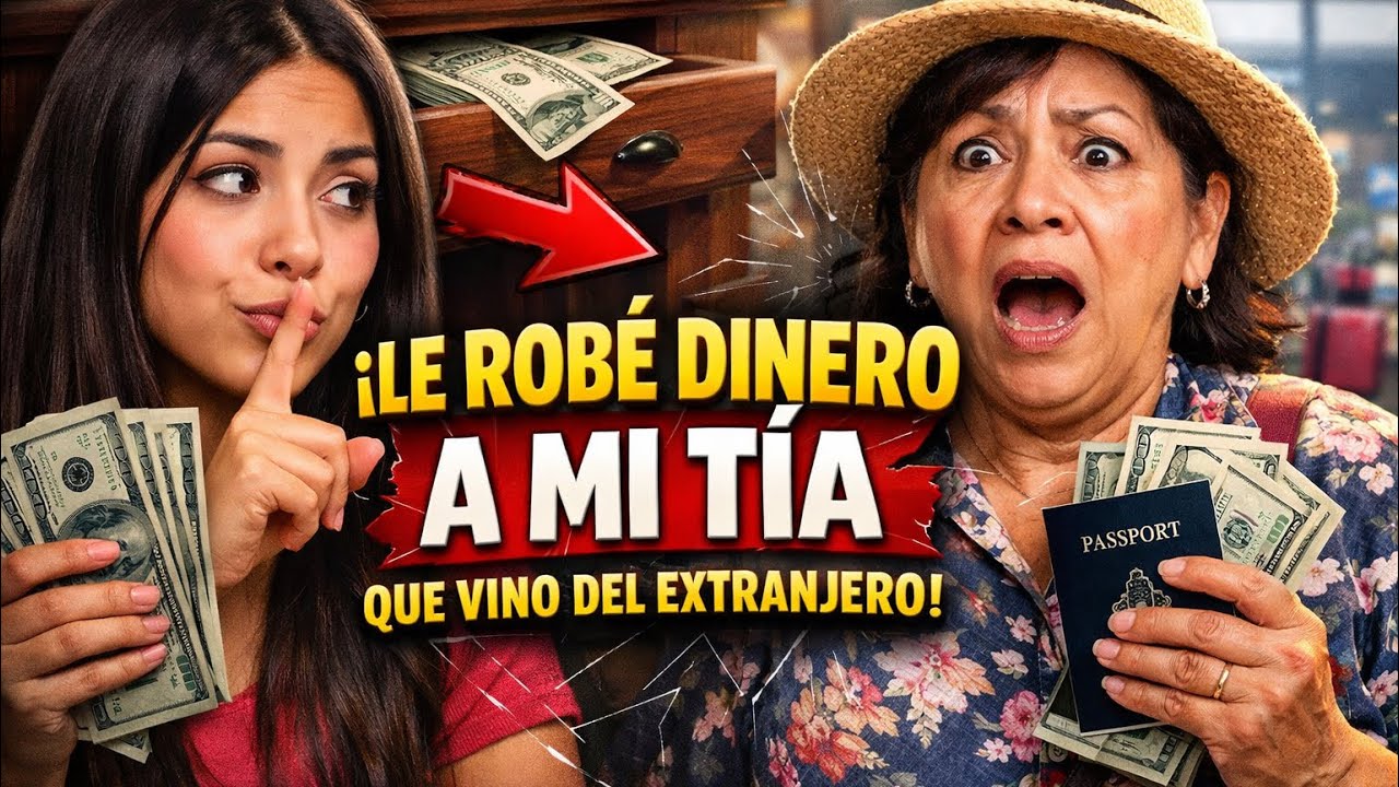 Le robé dinero a mi tia que vino de New York 🗽 