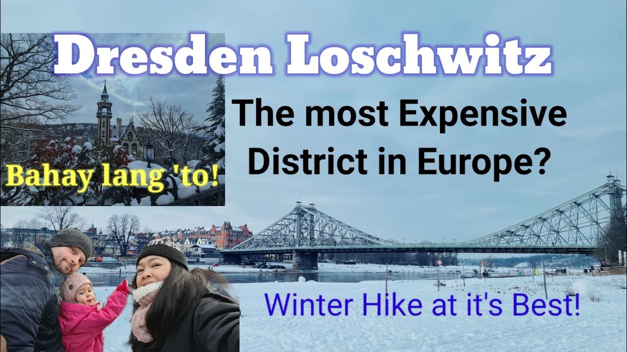 The Best Winter Hike in DRESDEN | LOSCHWITZ Full Video | DRESDEN TRAVEL | Blue Wonder Bridge
