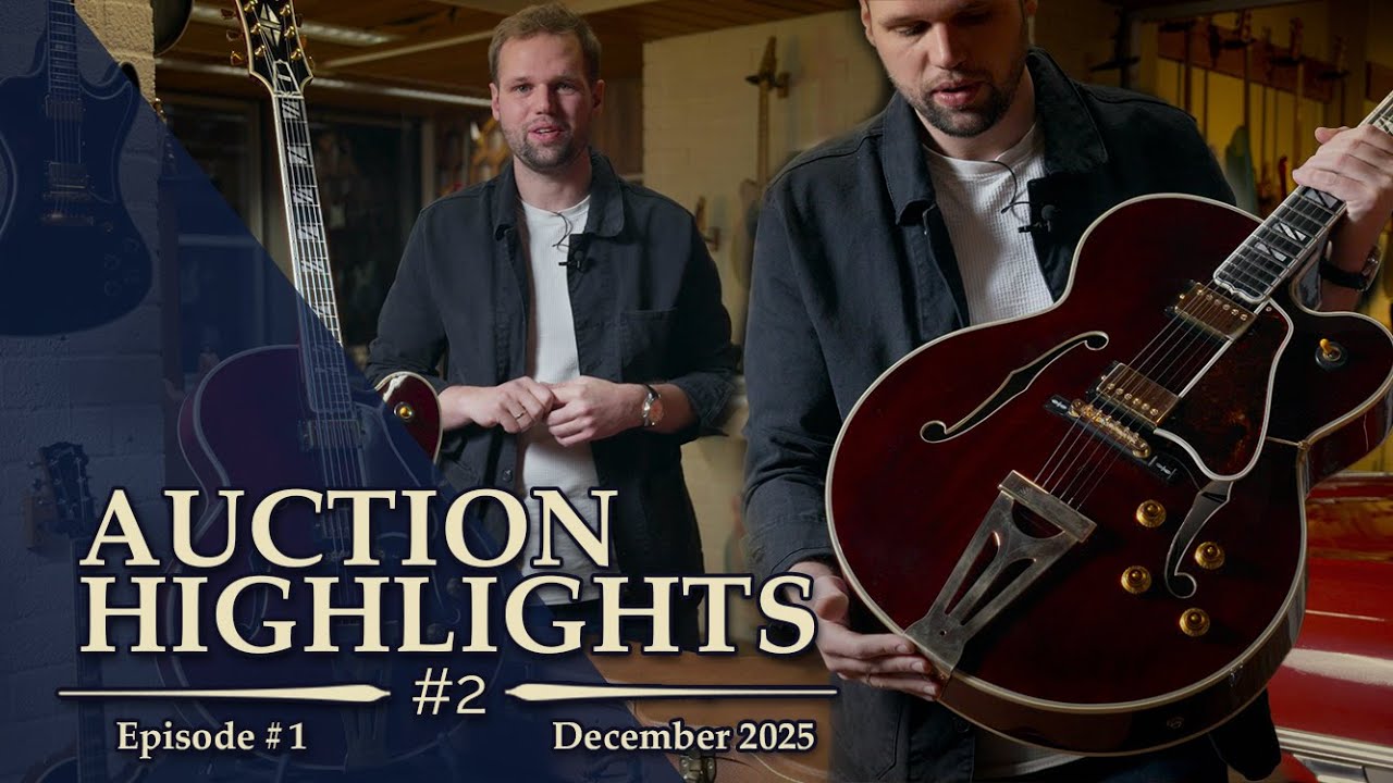 Museum Level Electric and Acoustic Guitars From the Upcoming Auction | Auction Highlights