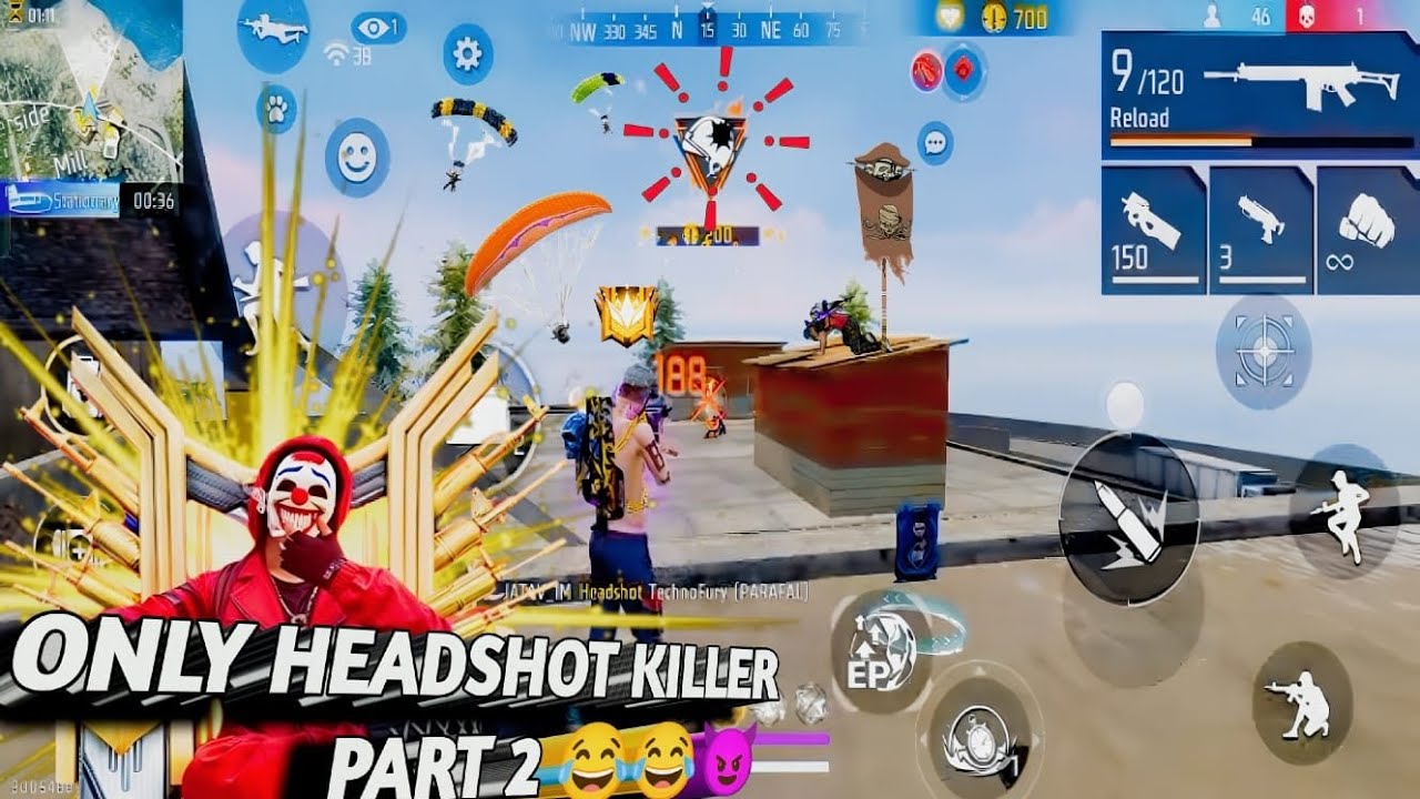 Only headshot killer part 2 😆😆😈#viral #new #headshot 