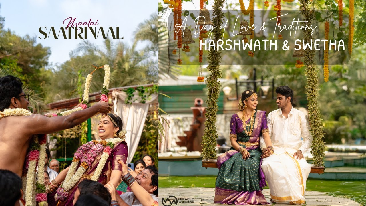 A Day of Love & Traditions — Harshwath & Swetha’s Brahmin Candid Wedding - Miracle Weddings