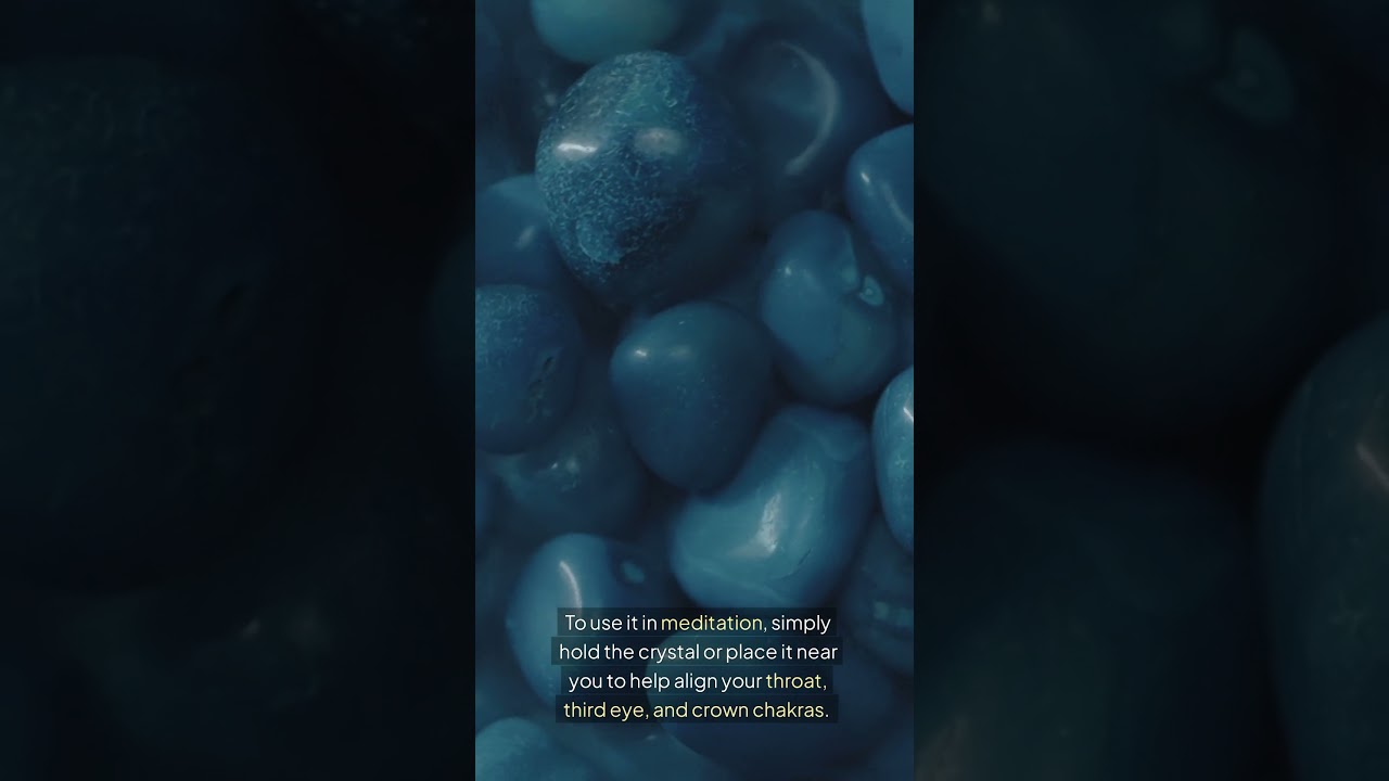 Using Angelite for Meditation and Healing