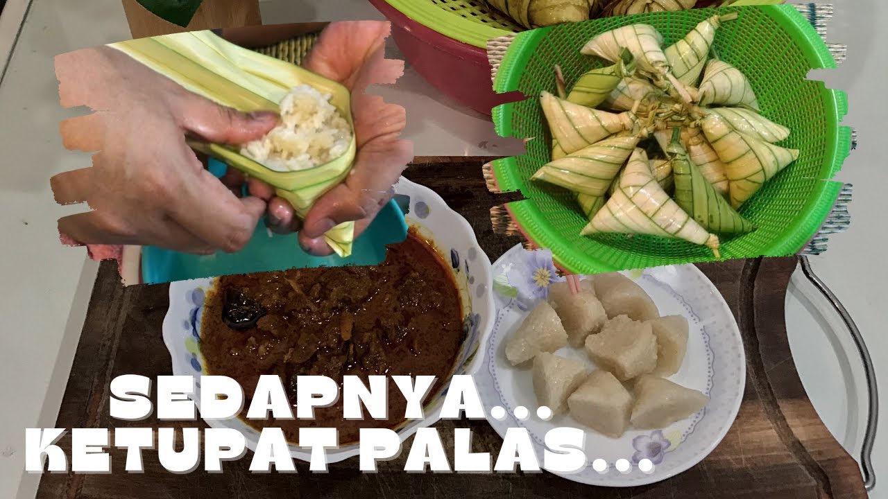 CARA MASAK PULUT KETUPAT PALAS PALING SEDAP DAN MUDAH