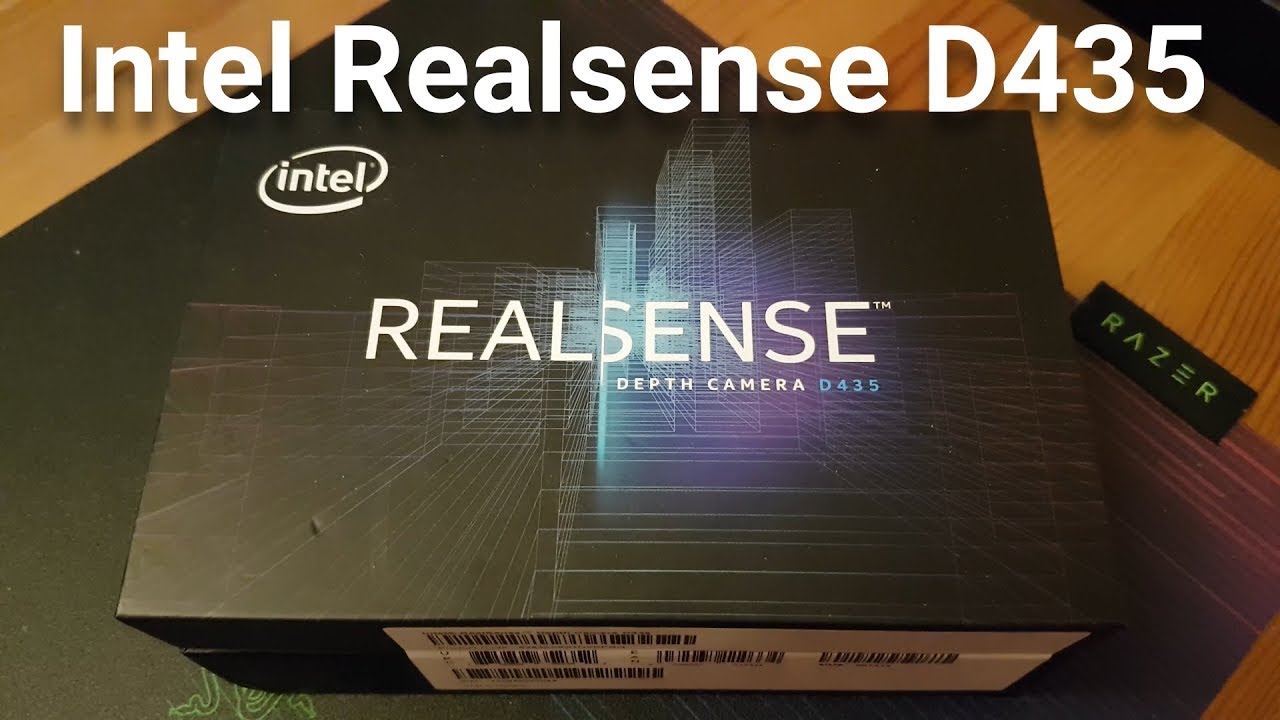 Intel Realsense D435 - Unboxing and data