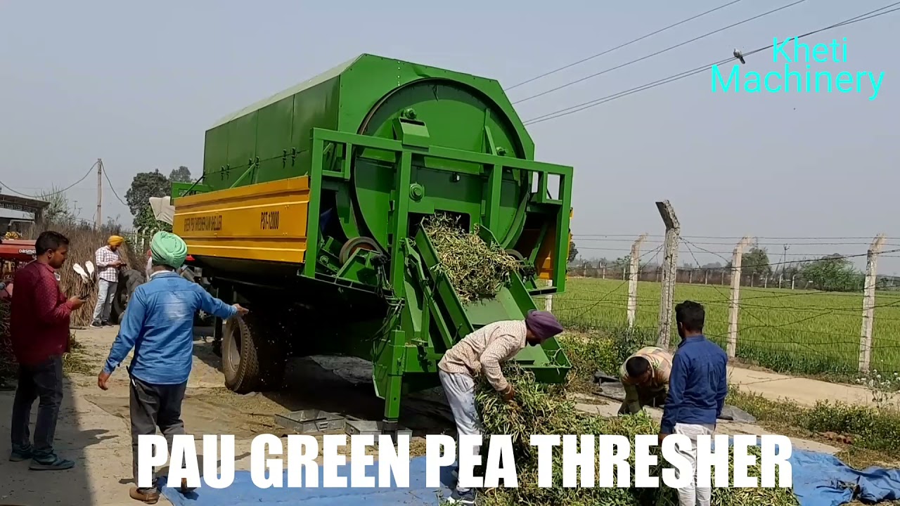 PAU GREEN PEA THRESHER