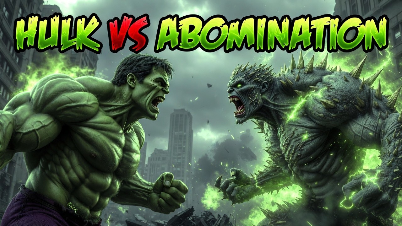 Hulk Ka Ghussa vs Abomination Ka Power – Epic Clash!