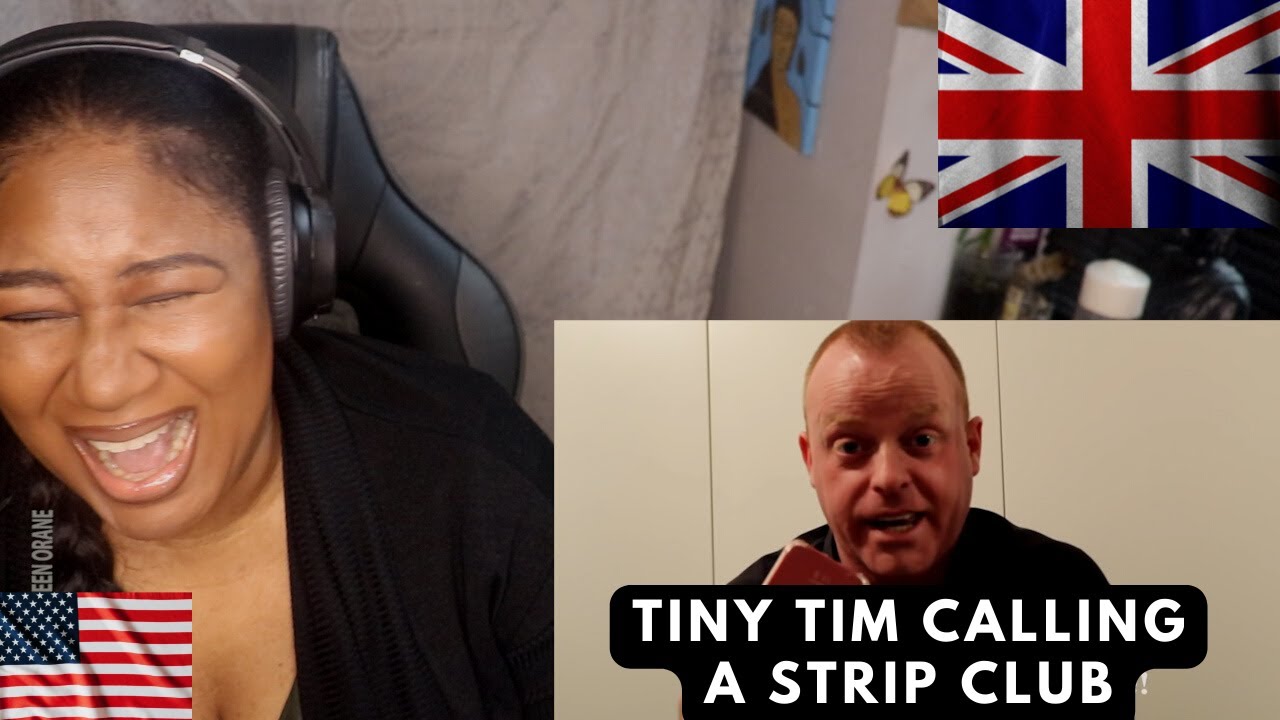 Tiny Tim Calling A Strip Club |American Reaction