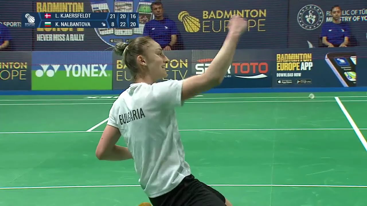 Denmark (Line Højmark Kjaersfeldt) vs Bulgaria (Kaloyana Nalbantova) - EMWTC26 Women's Team Final
