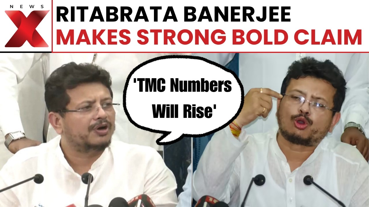 Ritabrata Banerjee Claims TMC Numbers Will Rise, Sparks Bengal Political Buzz | NewsX