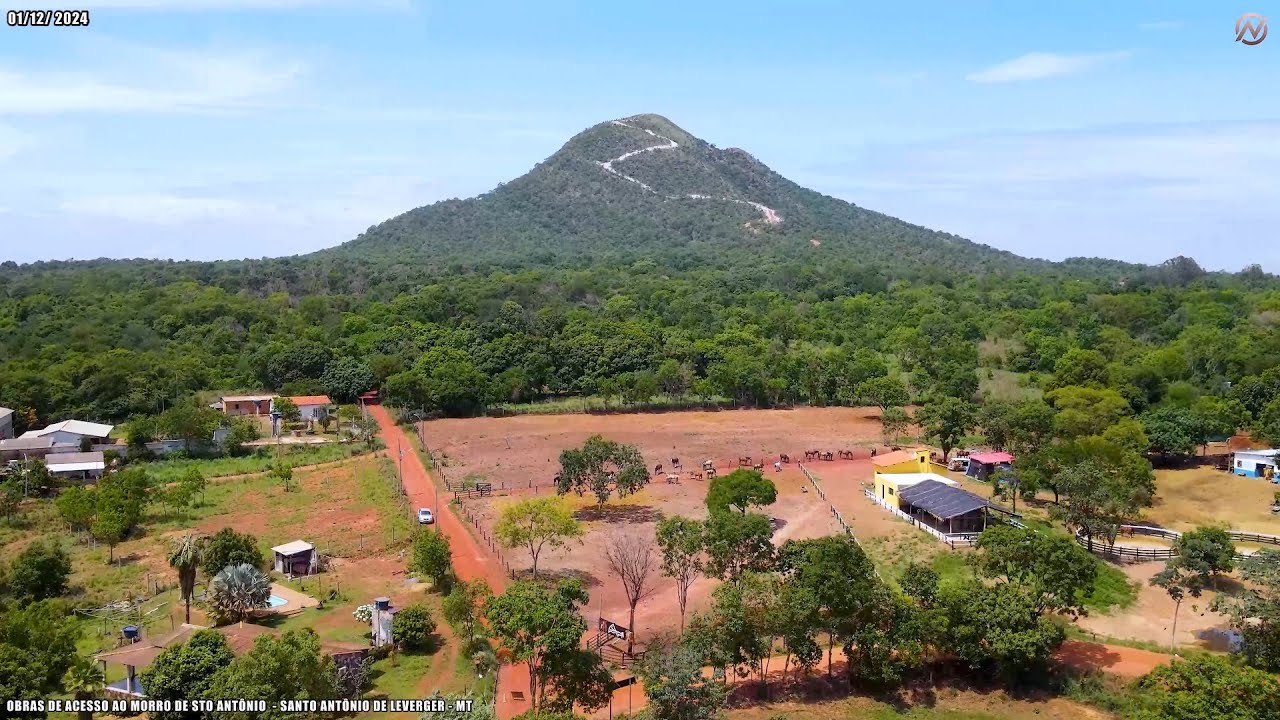 MORRO DE SANTO ANTÔNIO OBRAS DE 4KM!  BR PAVING CONSTRUÇÕES / GOV.MT  #newholland #jcb