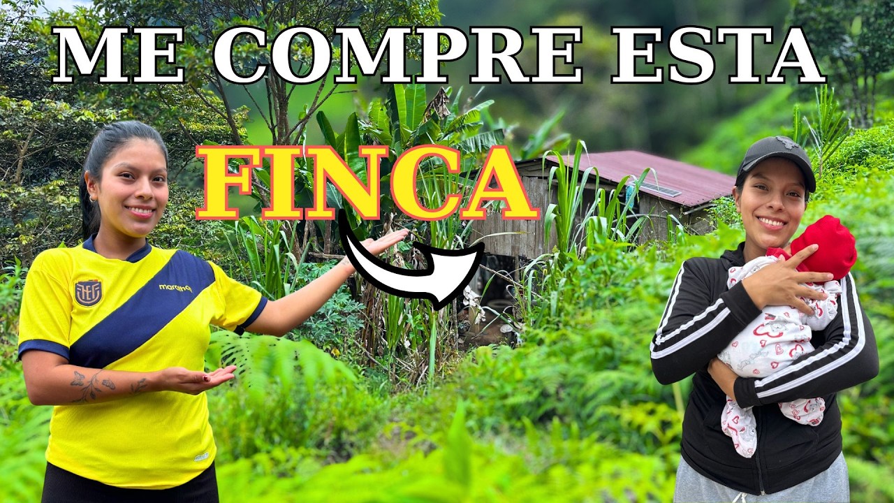 MI NUEVA FINCA | ¡Primera vez con mi HIJA explorando el terreno!