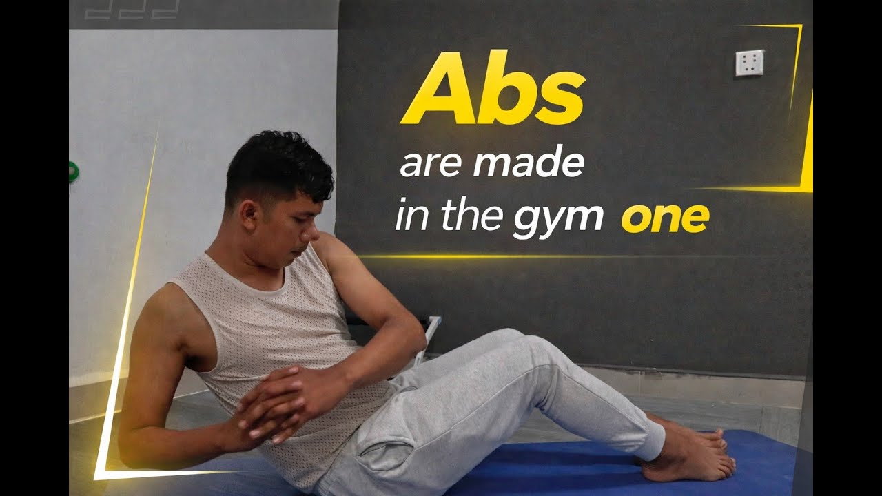 Abs are made in the gym one 10 minute workout at a time