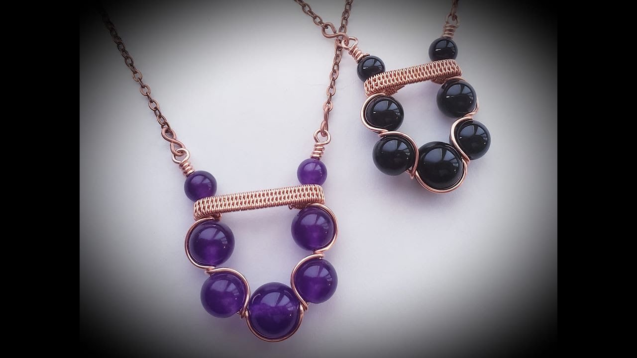 PART A / Unusual Elegance Necklace - Cheryl St. Pierre of Majestic Wire Artworks