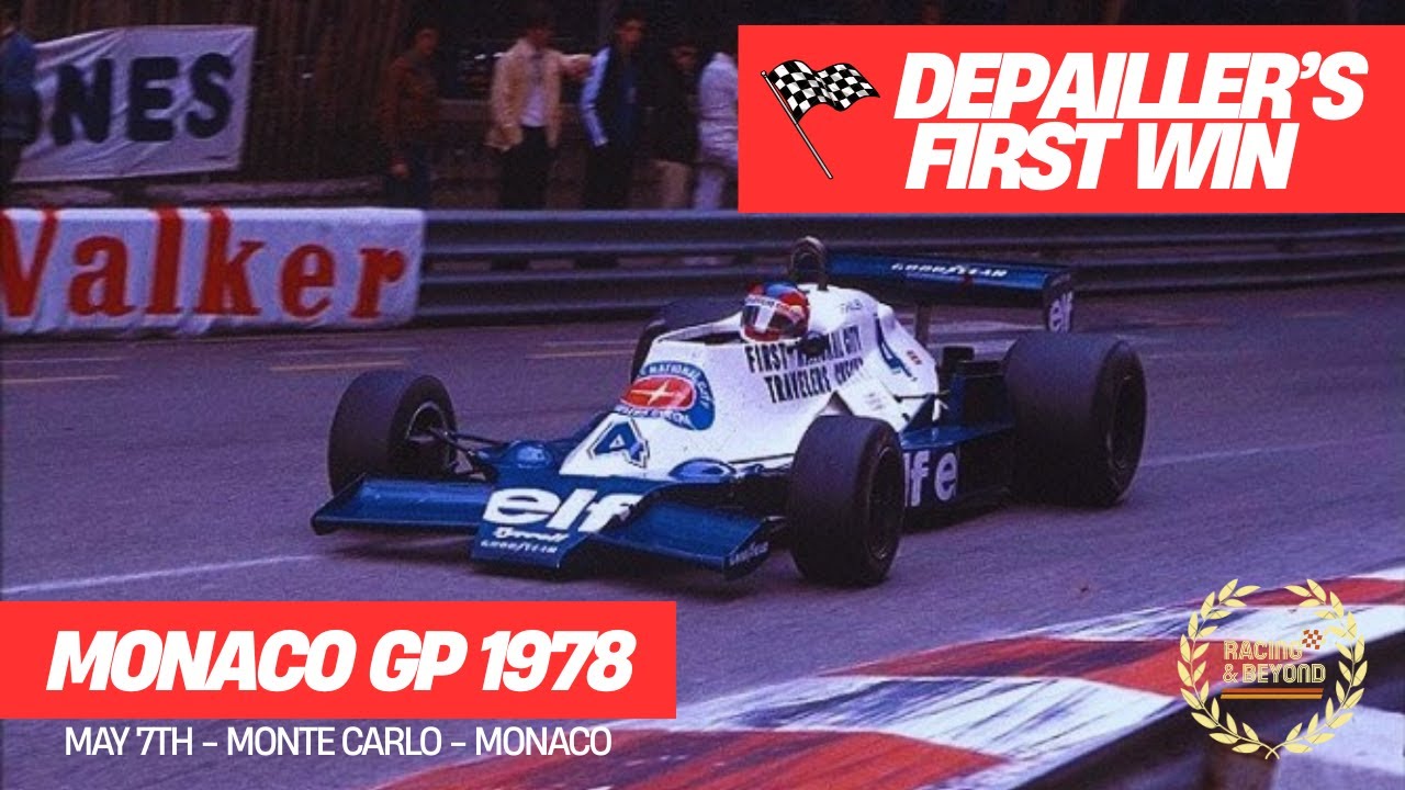 Formula 1 1978 Monaco GP - Depailler’s First F1 Victory Amid Chaos in Monte Carlo - F1 Highlights