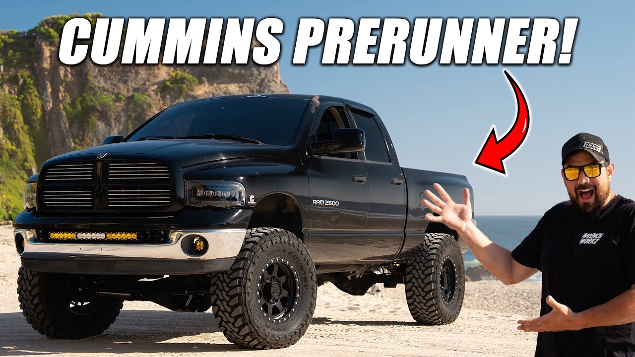 We Built The Craziest Off-Road Cummins PreRunner Truck EVER!!!! BIG JUMP CERTIFIED!!!