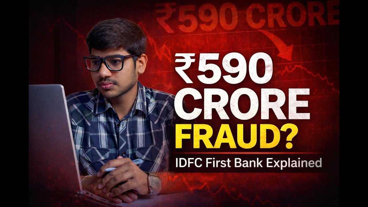 🔴 IDFC First Bank ₹590 Crore Scam Explained | What Happened Exactly?
