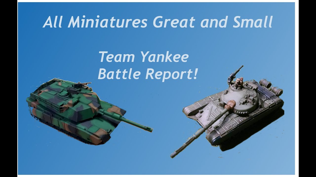 Team Yankee - Battle Report - US vs Soviets! HD