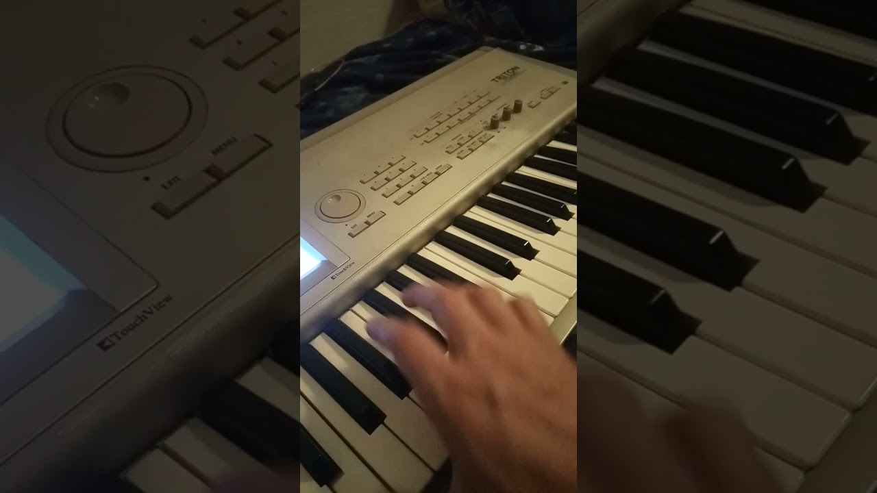 @ masted dj кавер версия песни белый снег .Сергей Наговицын .korg triton