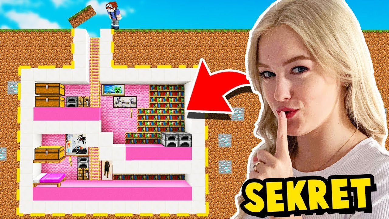 Znalazłem TAJNĄ PODZIEMNĄ BAZĘ BELLI w MINECRAFT! 😱