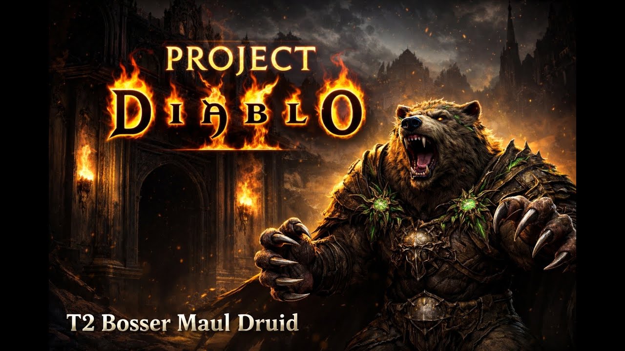 PD2 Maul Druid T2 Bosser Showcase - Season 12