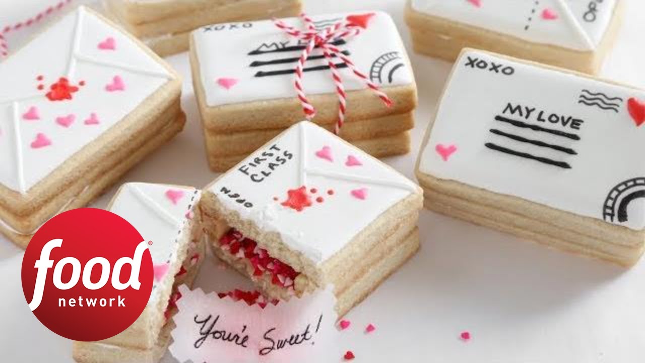 Love Letter Valentine's Day Cookies | Food Network