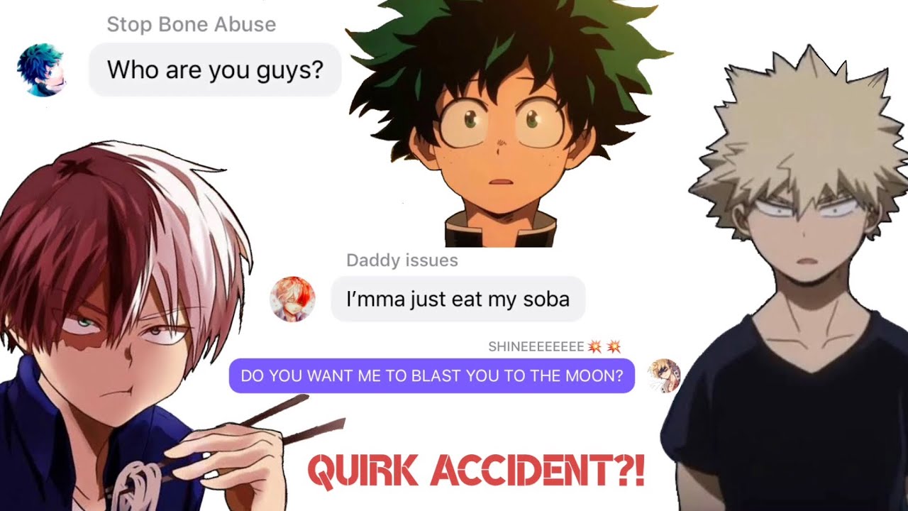 ||~The future big three go to the past?!~||~mha/Bnha skit~||~2k special~||~Lazy Expresso ☕️~||