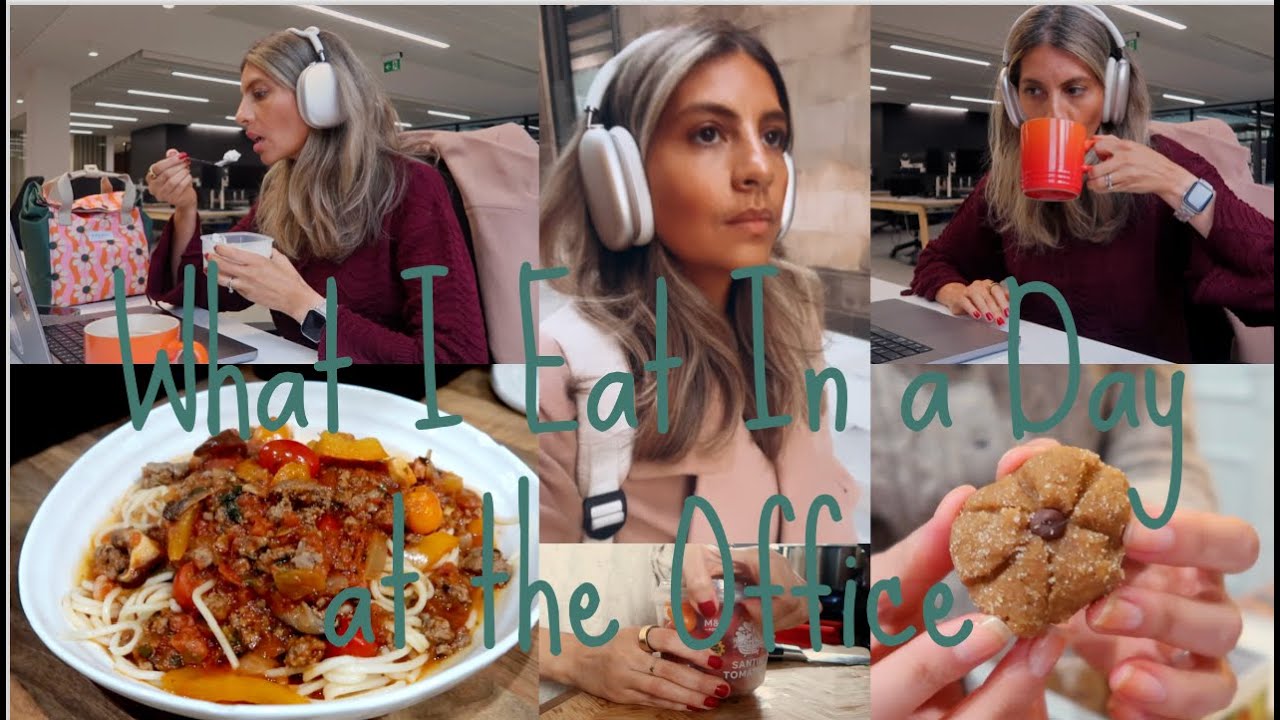 What I Eat In a Day At the Office | Natasha Summar