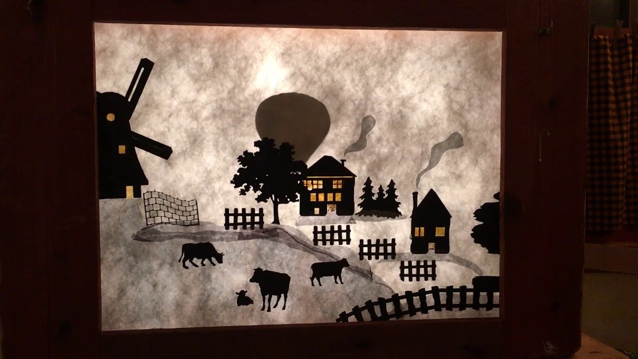 Shadow Puppetry Added to Crankie Scenes