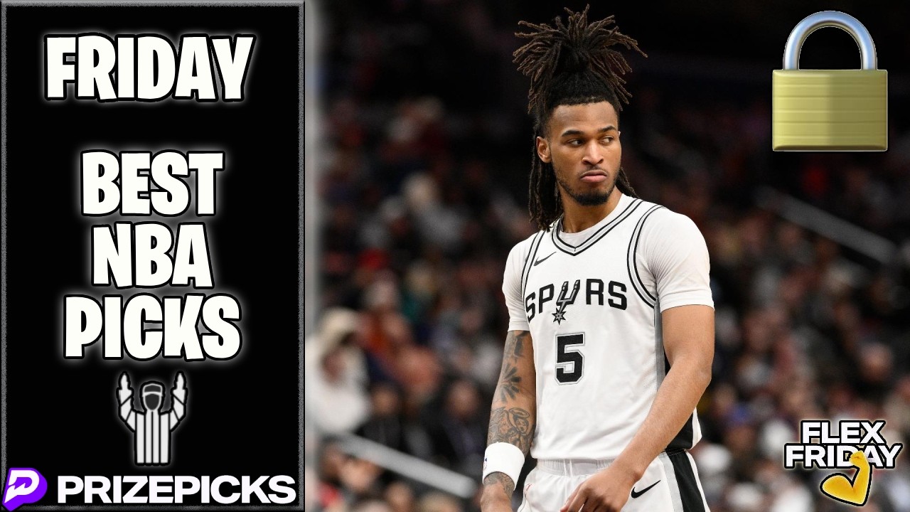 BEST NBA PRIZEPICKS | FLEX FRIDAY | 05/08/26 | FREE NBA PICKS Predictions, & Player Props