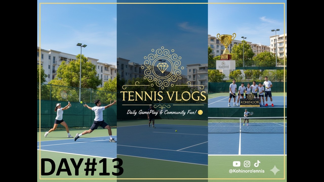 Tennis @ 💎(Kohinoor)  Day #13