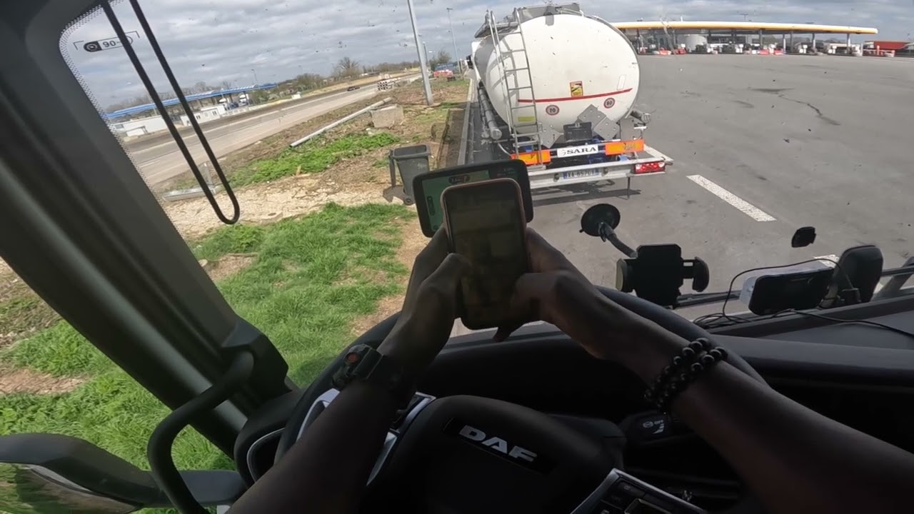 POV DAF XG suite et fin voyage pour holanda
