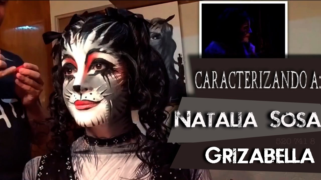 Maquillaje CATS | Caracterizando a: Natalia Sosa - Grizabella (CATS México 2013-2014)