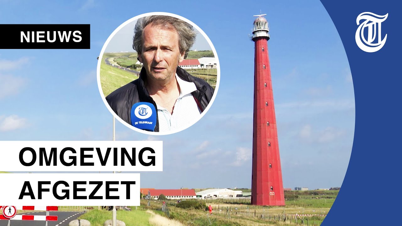 Vuurtoren Den Helder dreigt om te vallen: ‘Heel eng’