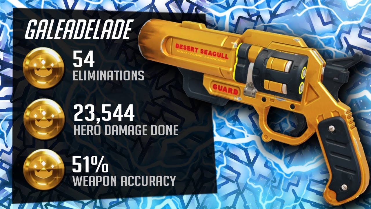 Gale Dominating as McCree! 52 elims! [ Overwatch Season 28 Top 500 ]